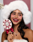Strawberry Cupid Hand Mirror