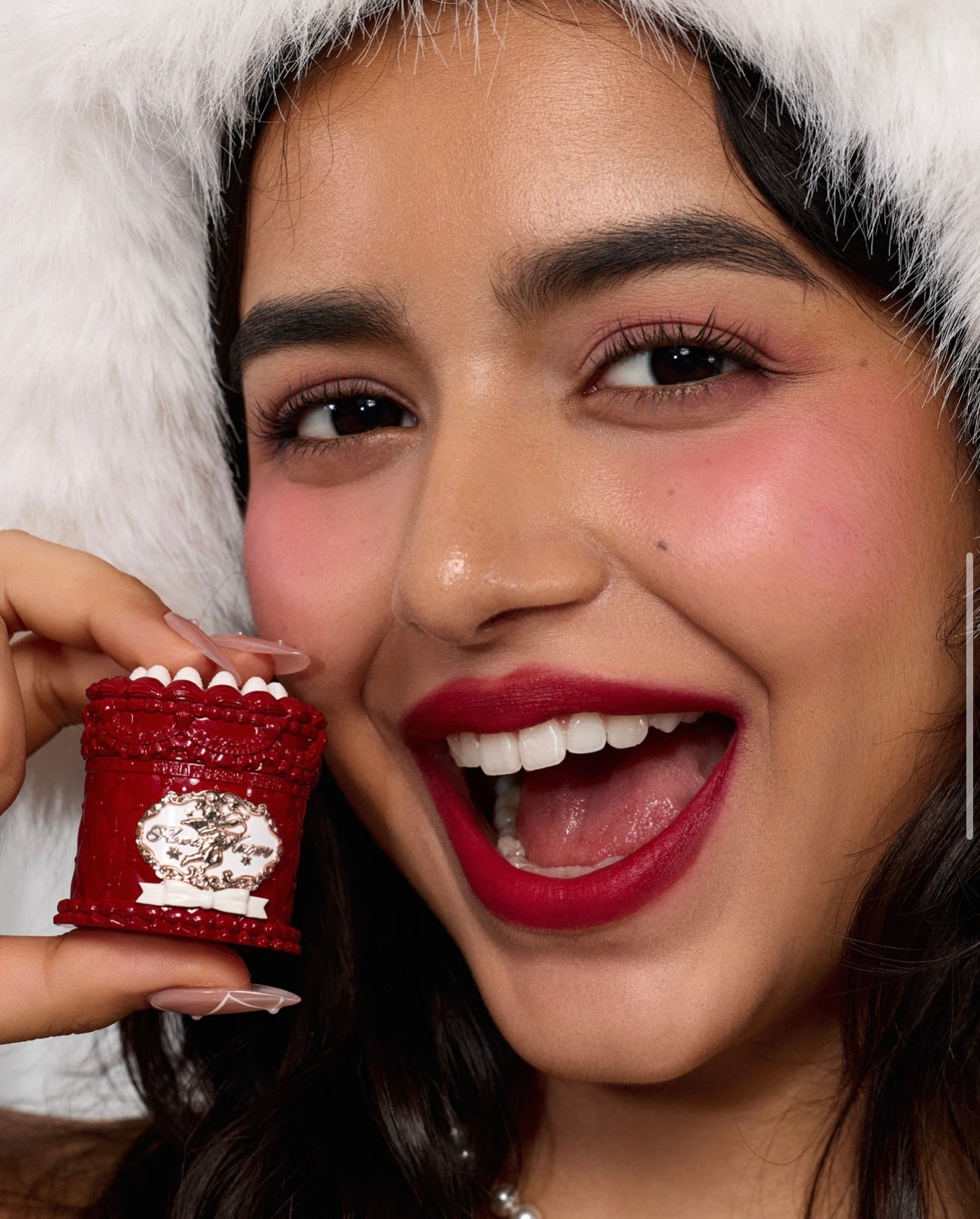 Strawberry Cupid Cake Lip Cream V08 cranberry