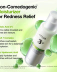 Azelaic acid cica skin soothing moisturizer (creme hydratante)
