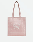 Flower Knows Leather Tote Bag