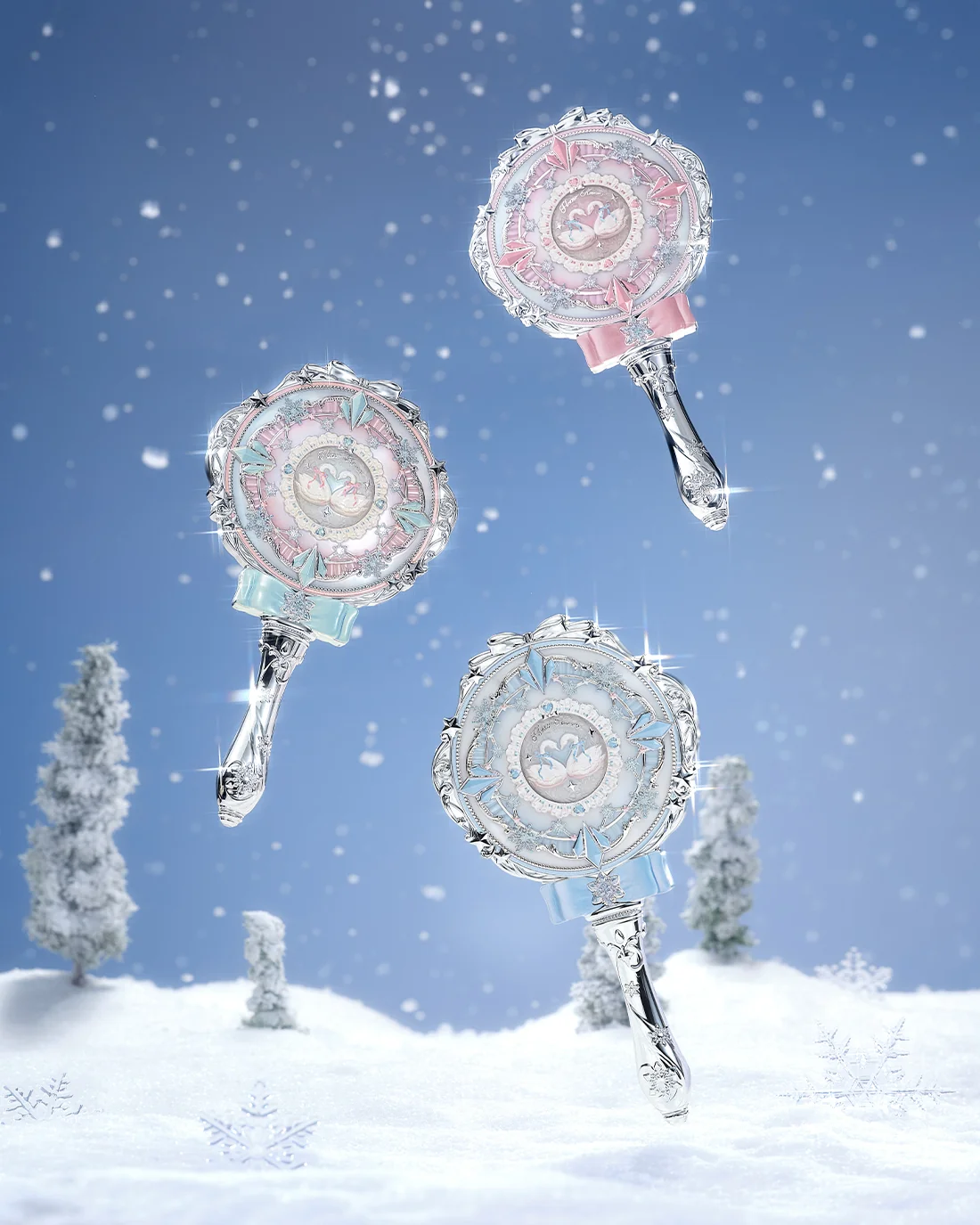 Snow Ballet Hand Mirror