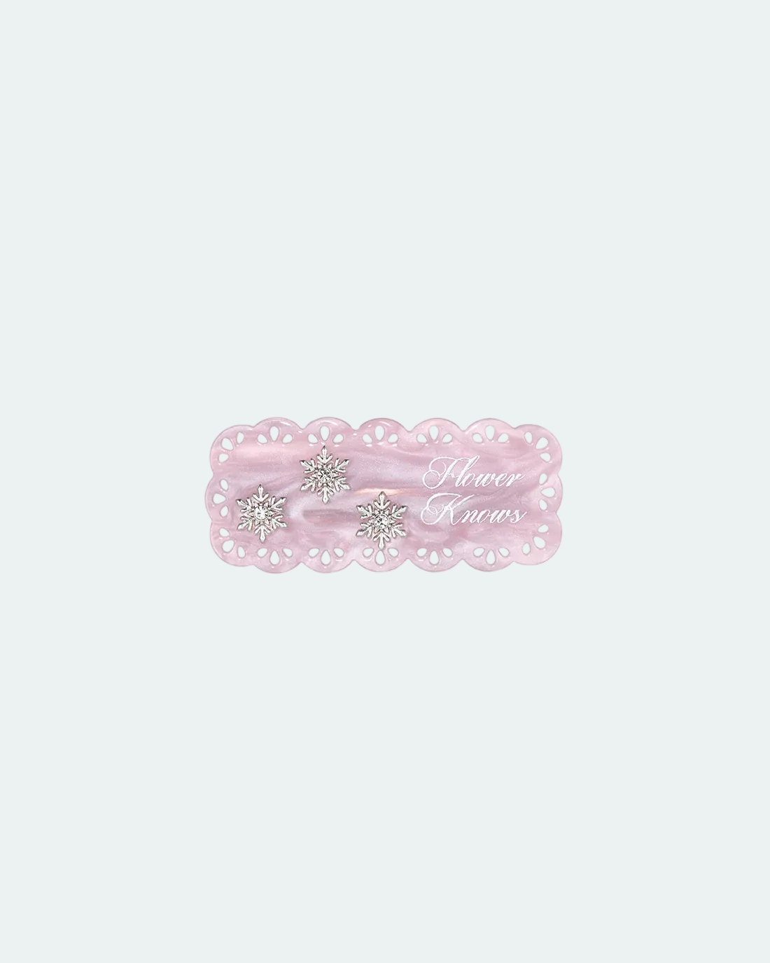 Snow Ballet Hair Clip