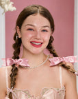 Strawberry Cupid Hair Clip - strawberry pink