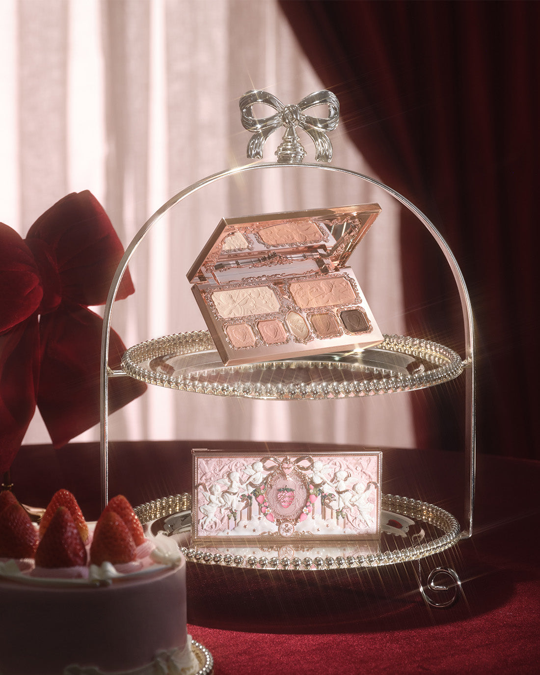Strawberry Cupid Makeup Palette - 01 honey canele