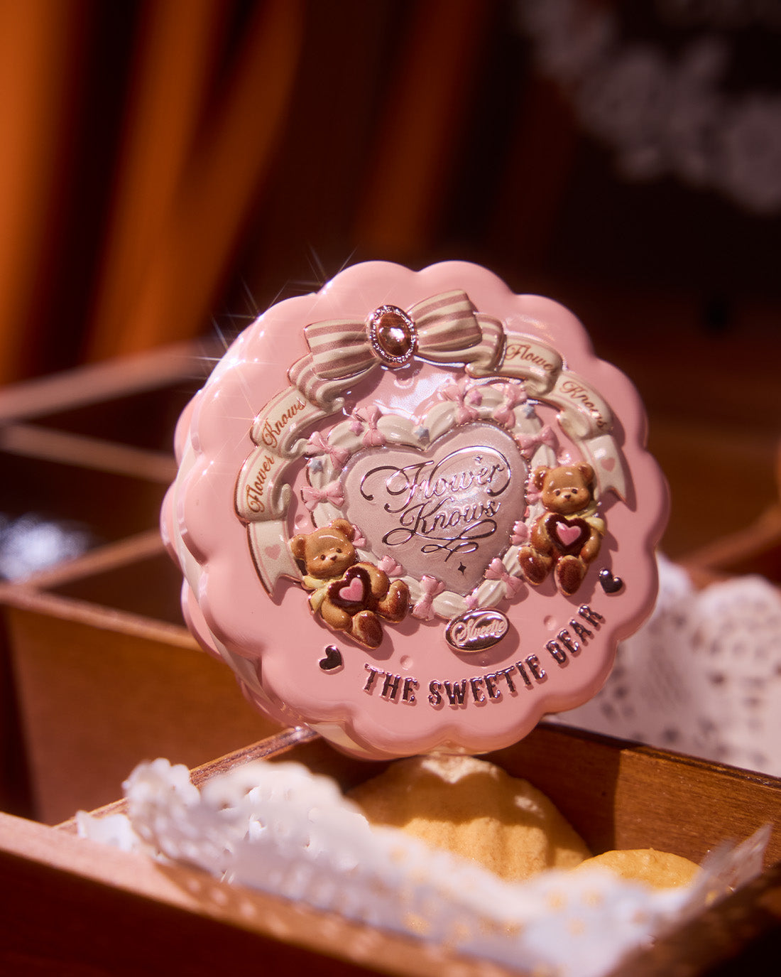 The Sweetie Bear Silk Satin Blush - 03 rose chanson