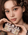 The Sweetie Bear 6-Color Makeup Palette - 01 Buttery croissant