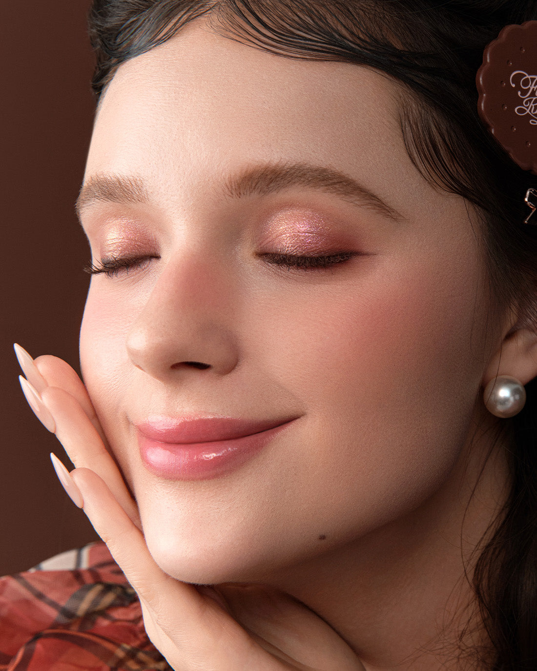 The Sweetie Bear 6-Color Makeup Palette - 02 strawberry milk