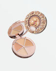 The Sweetie Bear 4-Color Concealer Palette - 02 creamy nama