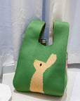 Tote bag Coréen tricoté fait main
